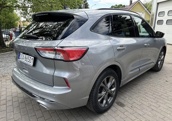 Ford Kuga cena 104550 przebieg: 99000, rok produkcji 2021 z Ścinawa małe 79